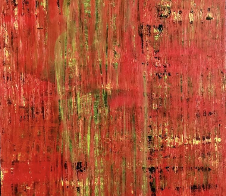 Code: 0065
Title: Red Summer
Technique: Oil on canvas,
Size: 24x18 inches,
Year: 2019